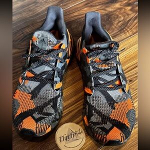 adidas UltraBoost 20 Geometric Pack - Black Signal Orange size 9